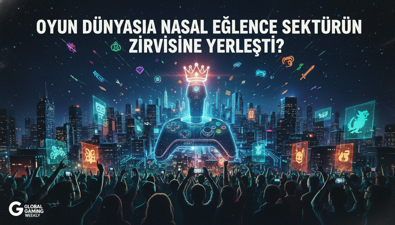 Oyun Dünyası Nasıl Eğlence Sektörünün Zirvesine Yerleşti?