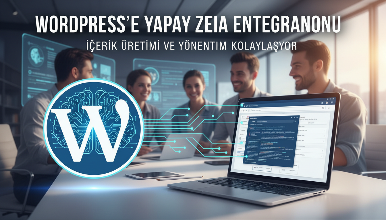 WordPress'e Yapay Zeka Entegrasyonu: İçerik Üretimi ve Yönetimi Kolaylaşıyor