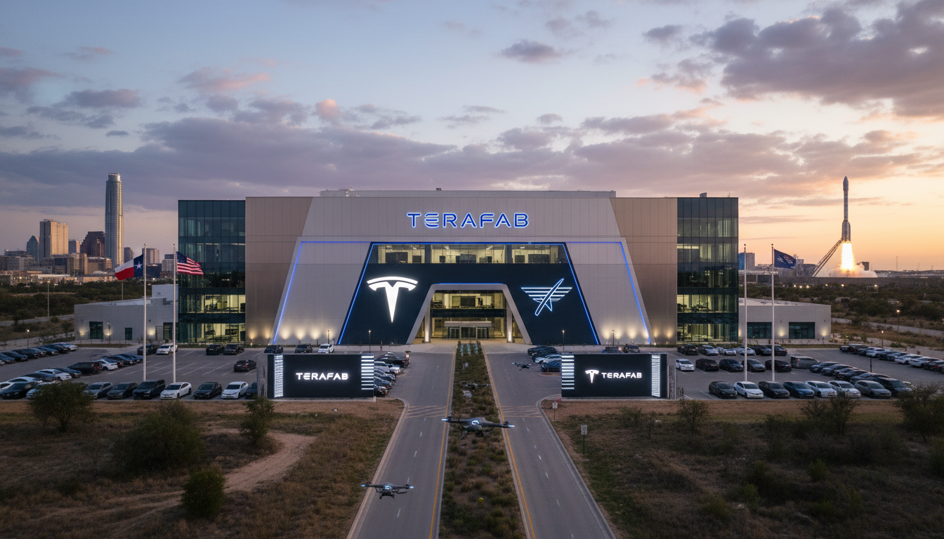 Tesla ve SpaceX'ten Ortak Çip Üretim Tesisi: Terafab Geliyor