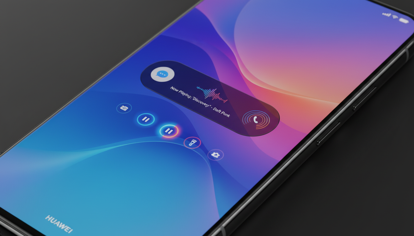 Huawei'den Dinamik Ada Hamlesi: Ekran Çentiği Yeniden Tanımlanıyor