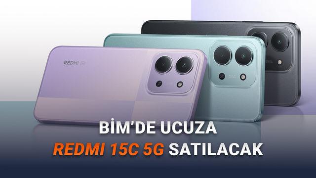 BİM'de Xiaomi Redmi 15C 5G Fırsatı: Uygun Fiyatlı Telefon Arayanlara Müjde!