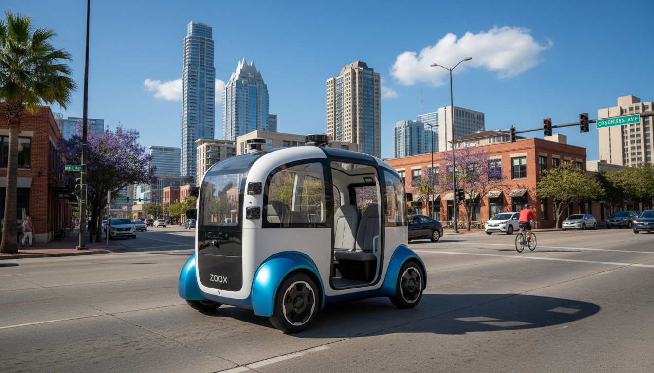 Zoox Robotaksileri Austin ve Miami'ye Getiriyor