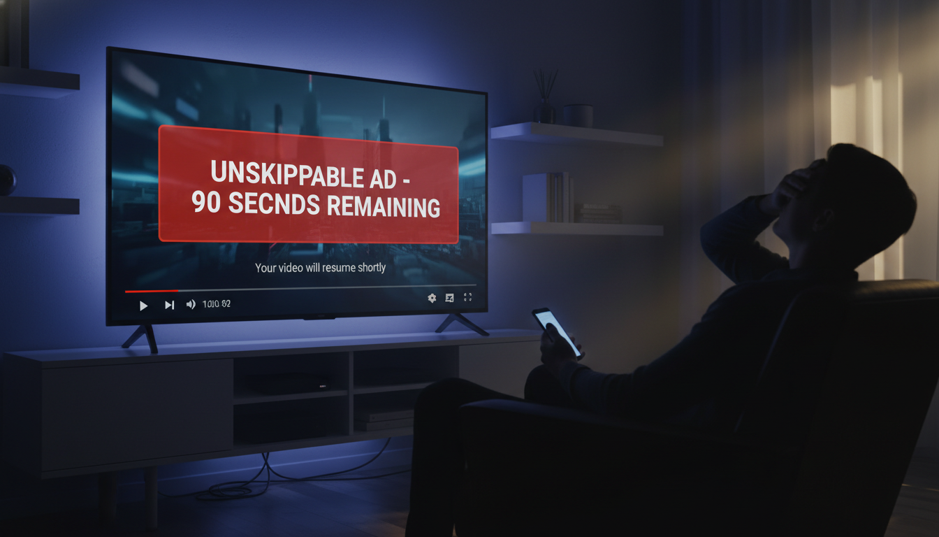 YouTube Akıllı TV Uygulamasındaki 90 Saniyelik Reklam Hatasını Doğruladı