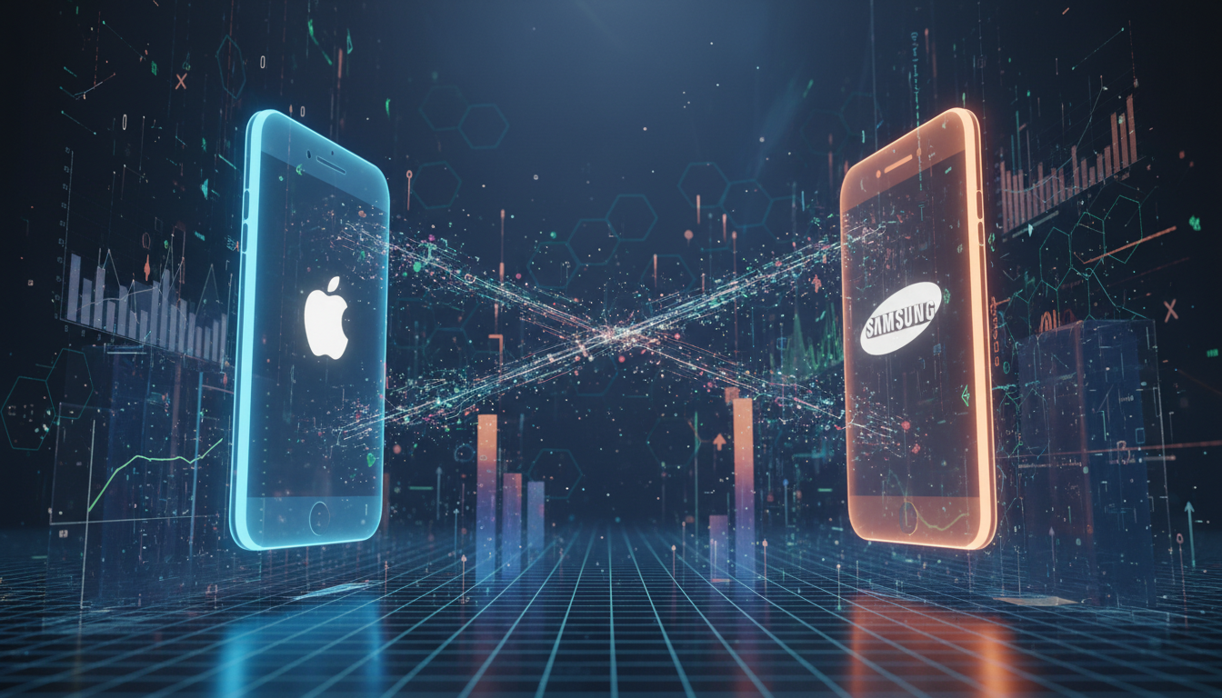 Apple, Akıllı Telefon Pazarında Samsung'u Geçerek Tarihte İlk Kez Zirveye Yerleşti