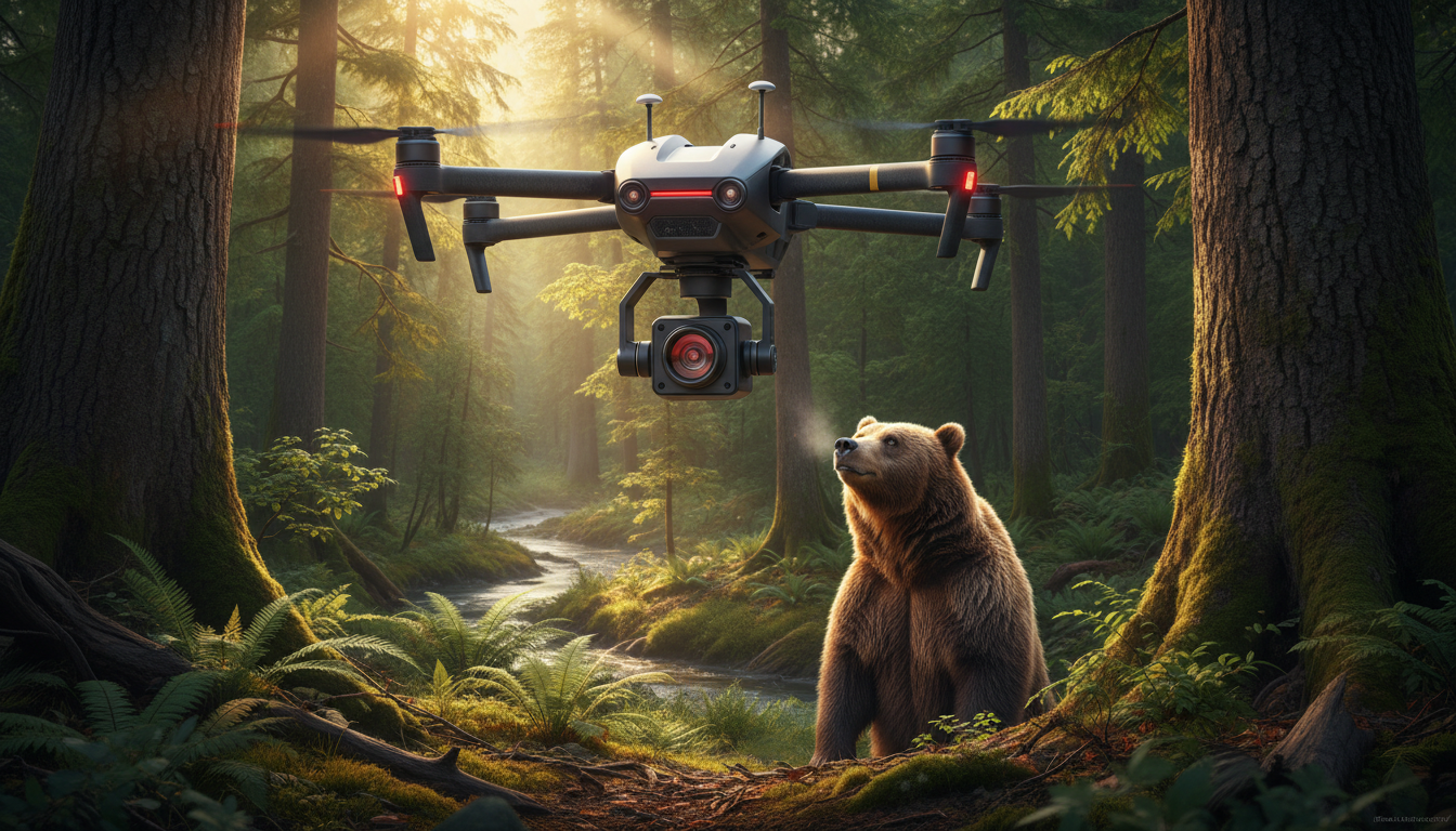 Yaban Hayatı Yönetiminde Yeni Dönem: Drone ve Yapay Zeka ile Bozayı Müdahalesi