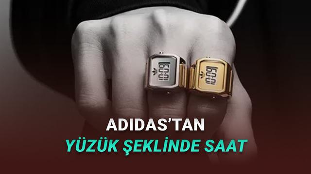 Adidas'tan Giyilebilir Teknoloji Hamlesi: Yüzük Tasarımlı Dijital Saat Tanıtıldı