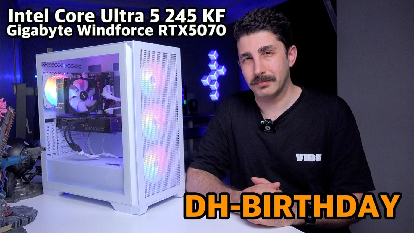 Intel Core Ultra 5 245KF ve RTX 5070 Buluşması: Yeni Nesil Oyuncu Sistemi