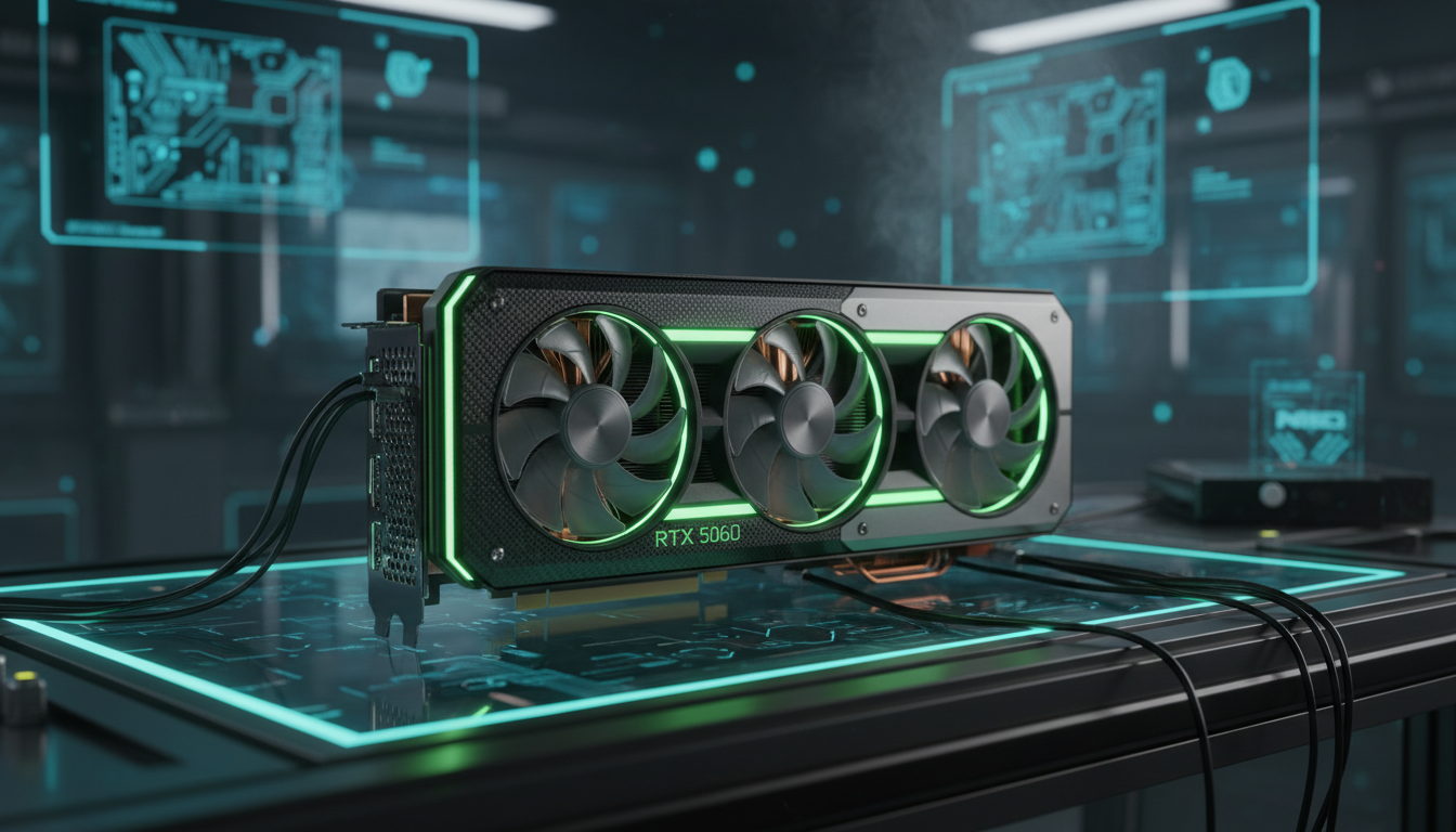 NVIDIA GeForce RTX 5060 ve 5060 Ti Sızdırıldı: 9 GB VRAM ve 96-bit Veri Yolu