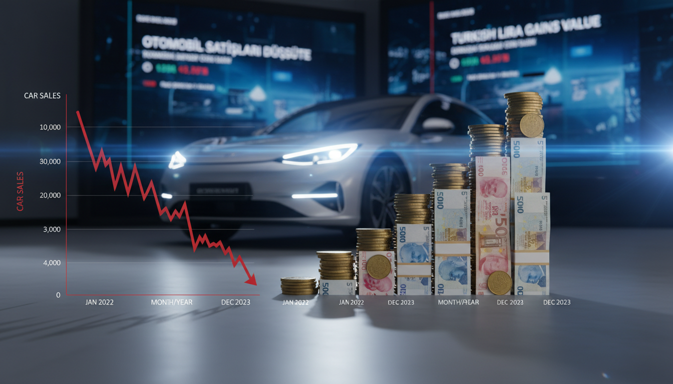 Otomotiv Pazarı Daralırken ÖTV Gelirleri İlk Çeyrekte 159 Milyar TL'yi Aştı