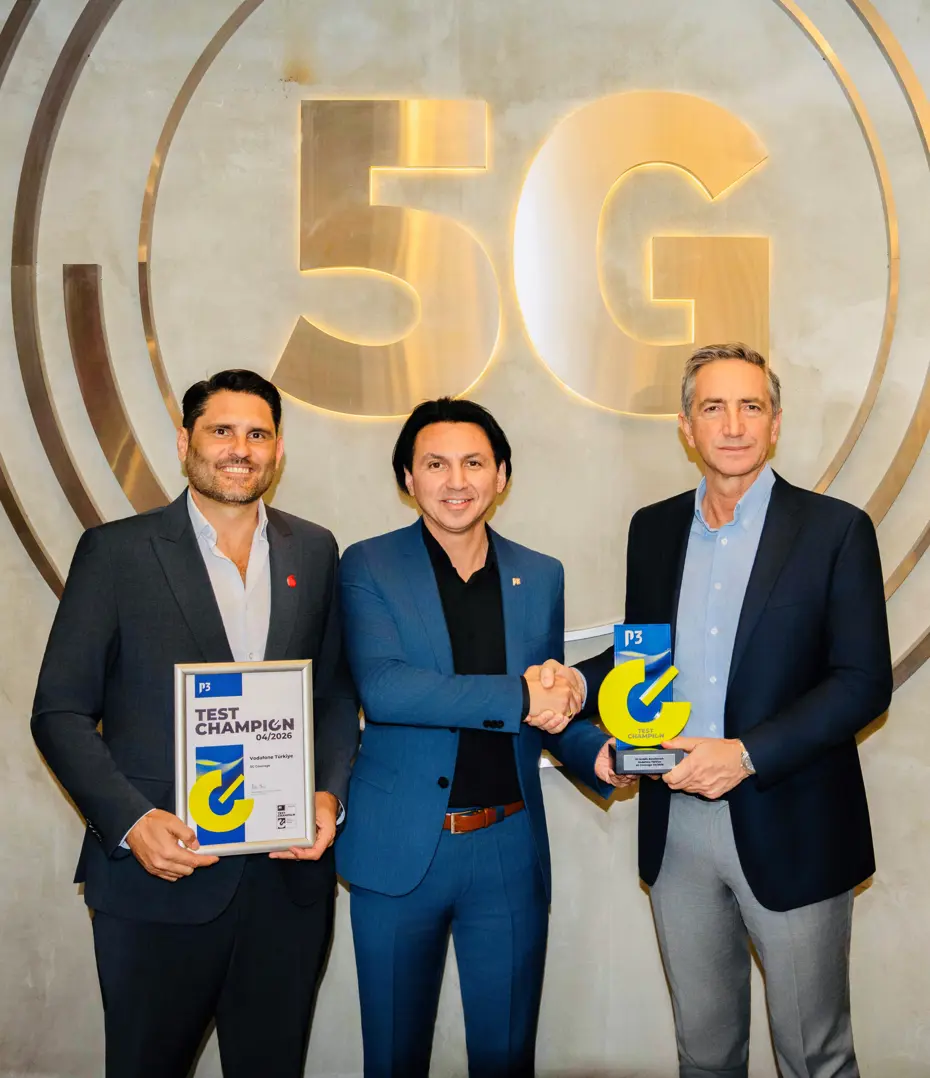 Vodafone, Türkiye'nin En Geniş 5G Kapsama Alanına Sahip Operatörü Oldu