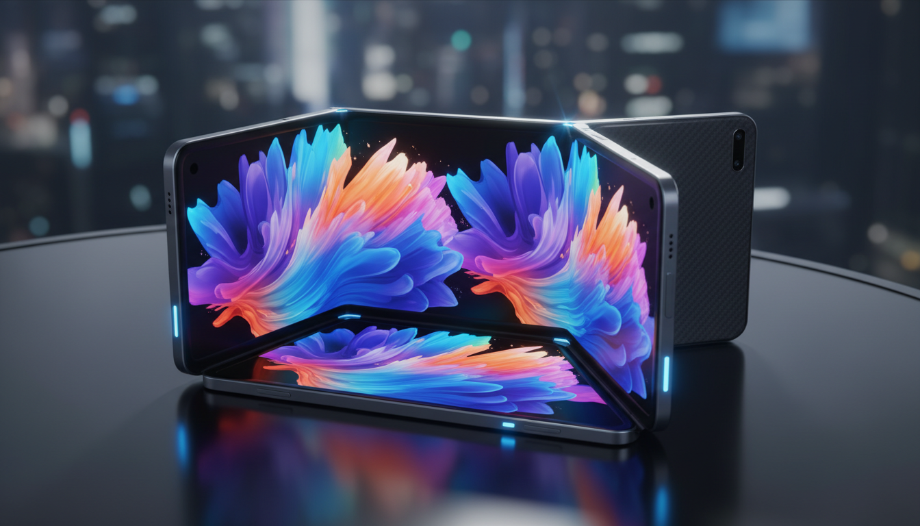 Samsung'dan Yeni Patent: Üçlü Katlanabilir Ekrana Sahip Galaxy TriFold Wide Ortaya Çıktı