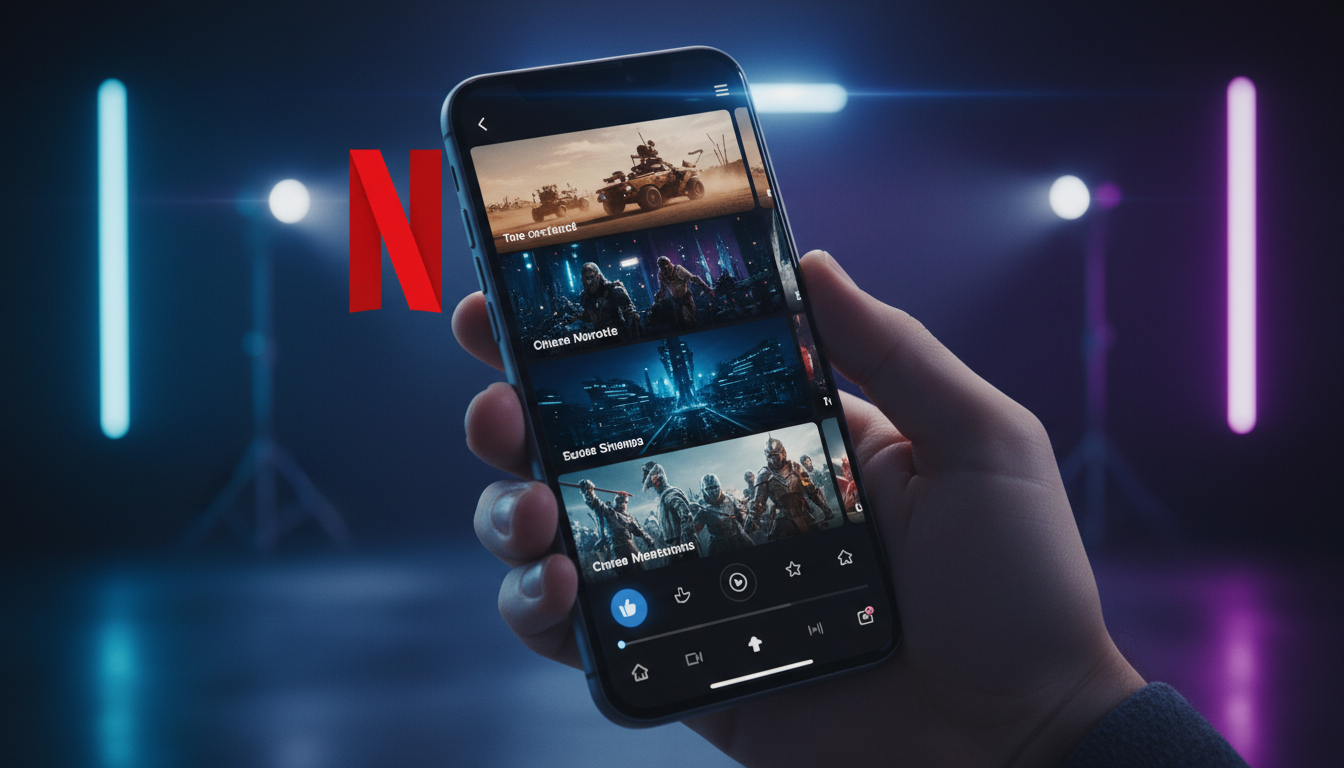 Netflix iPhone Uygulamasına TikTok Tarzı Dikey Video Özelliği Geliyor