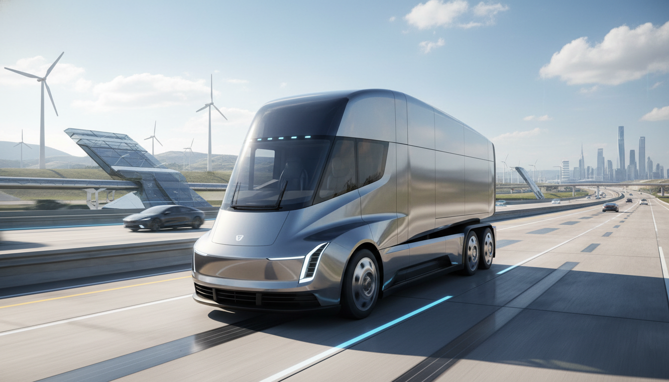 Tesla Semi'ye Çinli Rakip: 1400 Beygir Gücündeki Windrose Global E700 ABD Pazarında