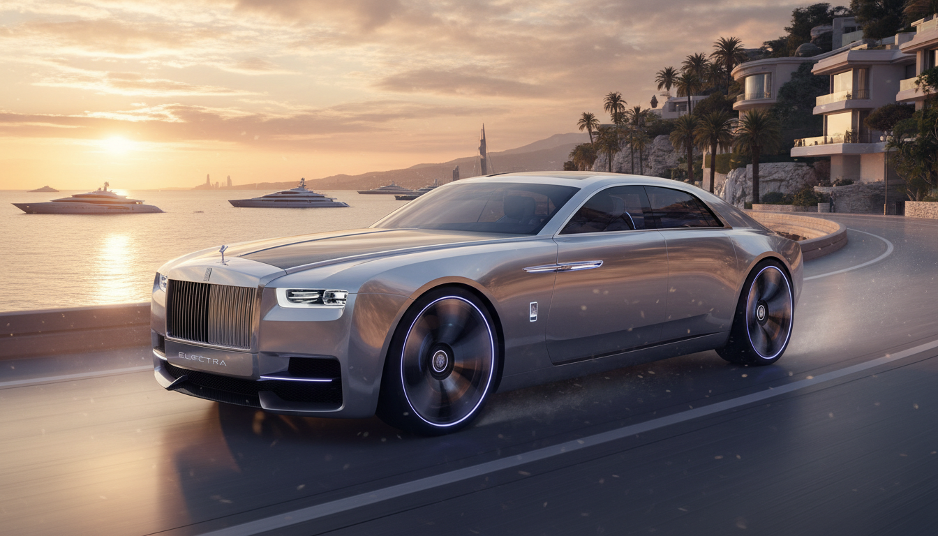 Rolls-Royce'tan Sınırlı Üretim Elektrikli Lüks: Project Nightingale