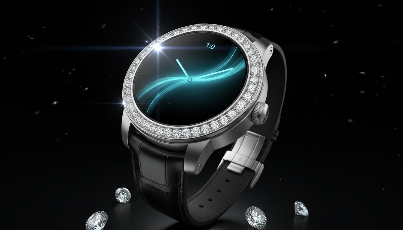 Huawei'den Lüksün Zirvesi: Gerçek Elmaslı Watch Ultimate Design Diamond Edition Geliyor