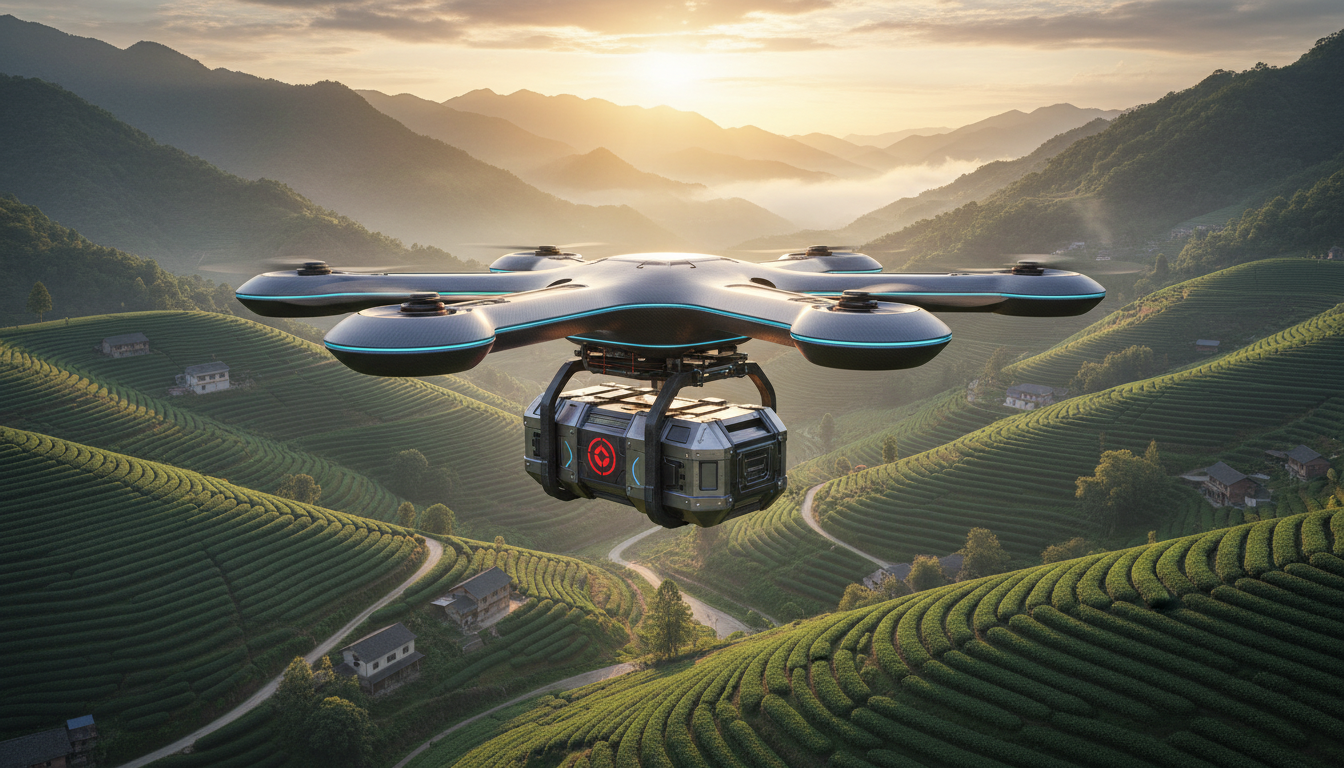 AutoFlight'ın 2 Tonluk eVTOL Aracı Çin'de Otonom Kargo Teslimatını Tamamladı