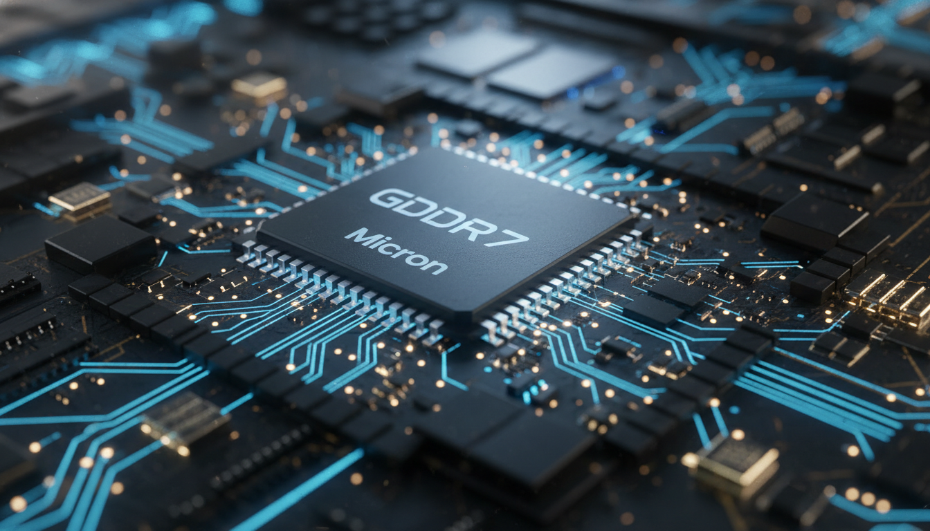 Micron 24Gb GDDR7 Bellek Üretimine Başladı: Ekran Kartlarında Yüksek VRAM Dönemi