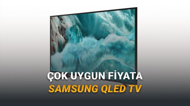A101, 23 Nisan'da Yapay Zeka Destekli 50 İnç Samsung QLED 4K TV Satacak