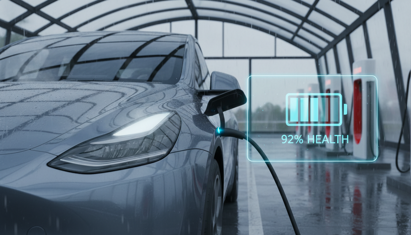 Sürekli Hızlı Şarj Edilen Tesla Model Y'nin 180 Bin Kilometre Sonraki Batarya Sağlığı Belli Oldu