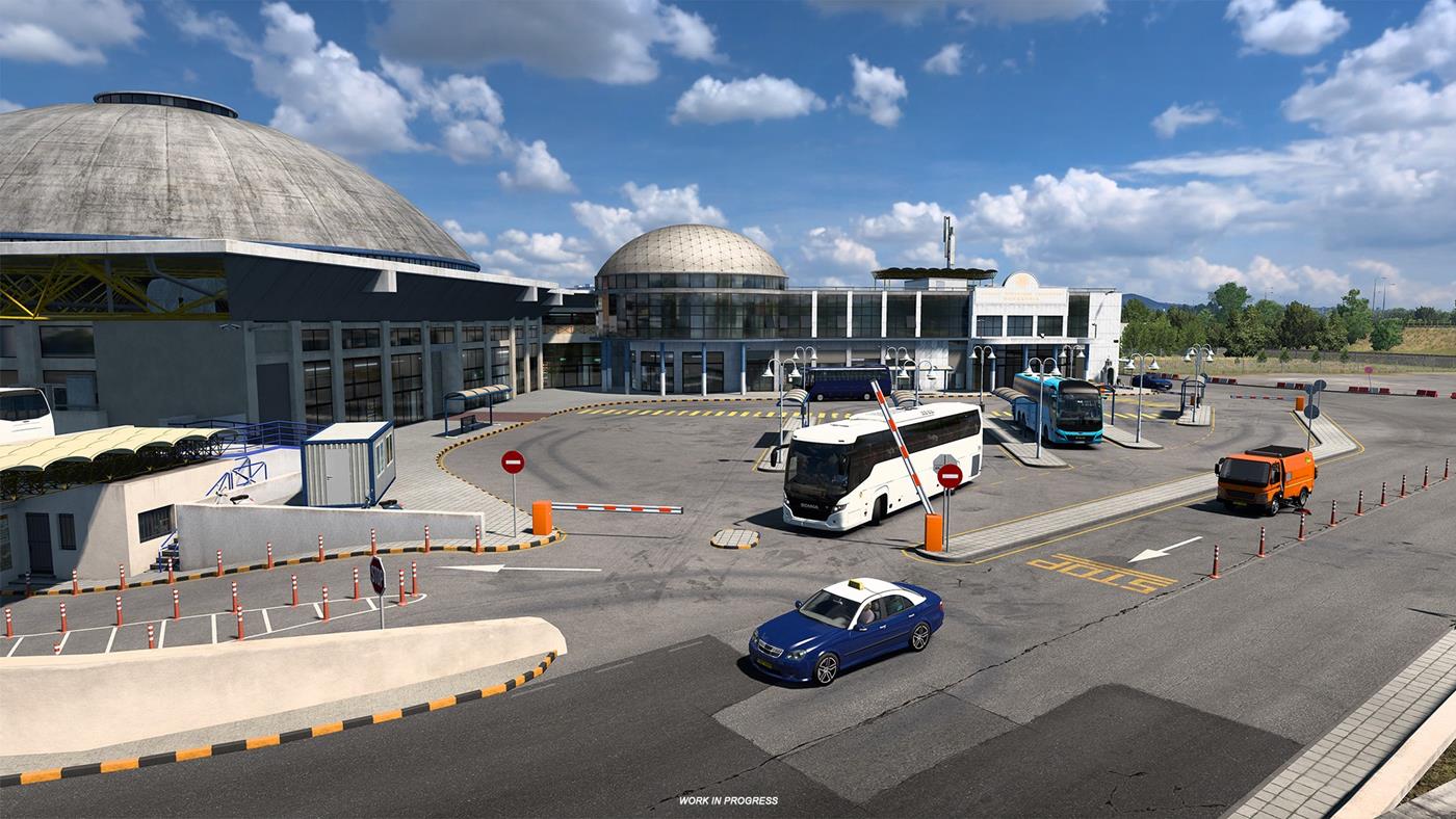 ETS 2 Coaches DLC'si İçin Yeni Görüntüler: Tekirdağ Otogarı Oyuna Ekleniyor