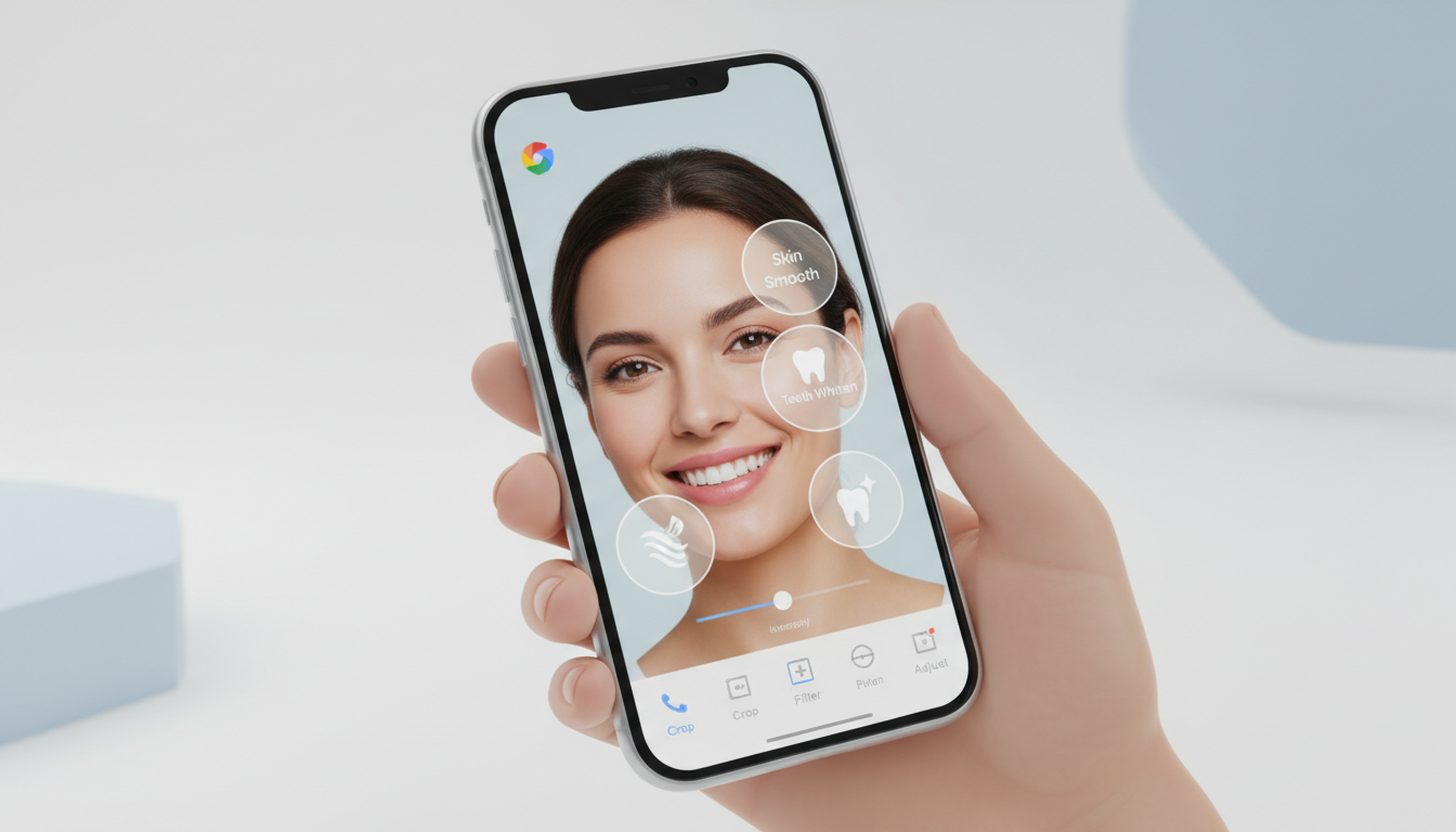 Google Fotoğraflar'a Hızlı Düzeltmeler İçin Yeni Rötuş Araçları Eklendi