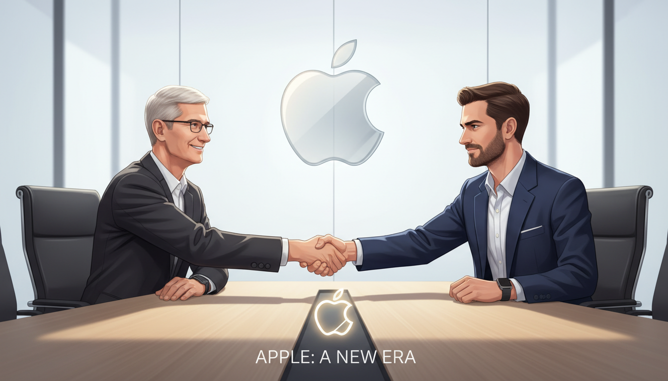 Apple'da Tarihi Görev Değişimi: Tim Cook Yerini John Ternus'a Bırakıyor