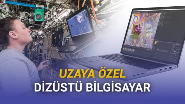 NASA, ISS'teki Astronotların Bilgisayarlarını Yeniliyor: İşte HP ZBook Fury G9'un Özellikleri