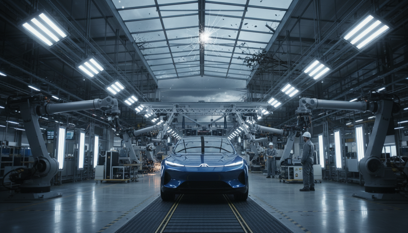 Rivian R2 Üretimi Fabrikadaki Kasırga Hasarına Rağmen Başladı