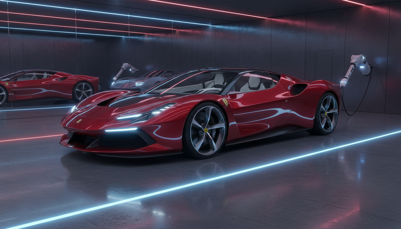 Ferrari'nin İlk Elektrikli Modeli Luce, 550 Bin Euro Fiyat Etiketiyle Gelebilir