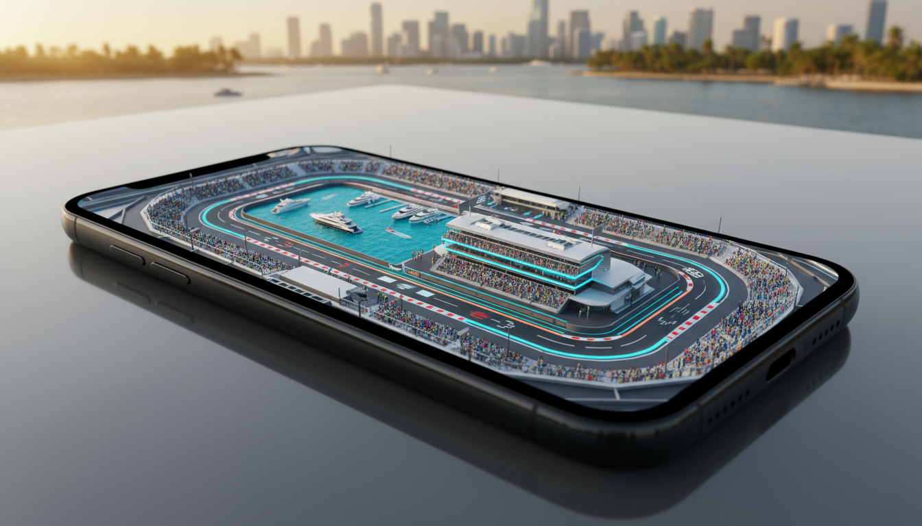 Apple Maps'ten Miami Grand Prix'si İçin Özel 3D F1 Deneyimi ve Rehber Özellikleri