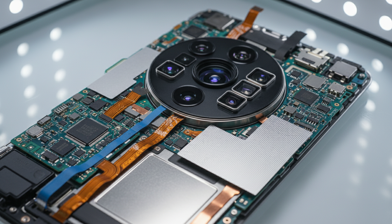 Oppo Find X9 Ultra Parçalarına Ayrıldı: Çift Periskop Kamera ve Donanım Detayları