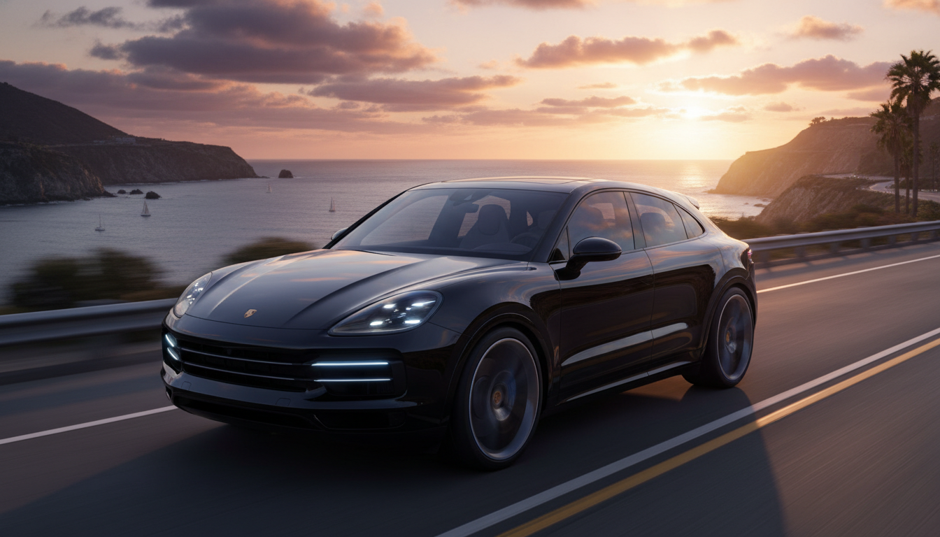 Porsche, Tamamen Elektrikli Cayenne Coupe Modelini Tanıttı