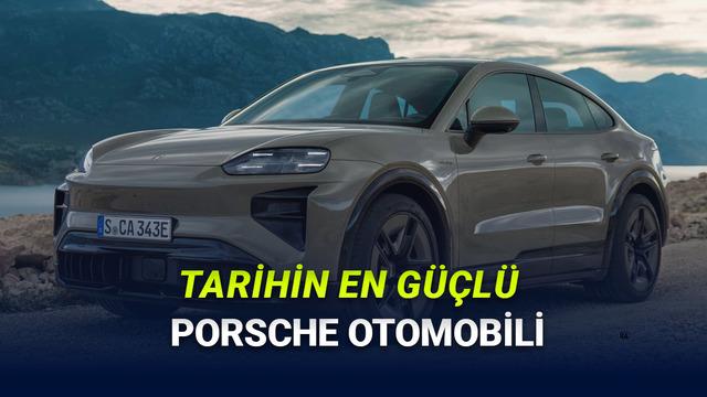 Porsche'nin En Güçlü Otomobili: 1.156 Beygirlik Elektrikli Cayenne Coupe Tanıtıldı