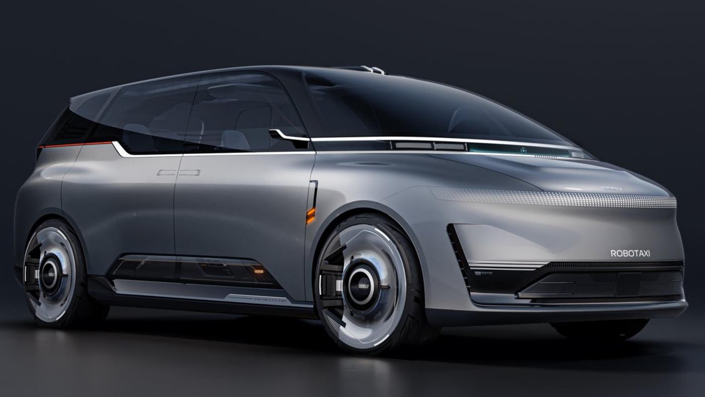 Geely, İnsan Gibi Düşünebilen Çin'in İlk Robotaksisi Eva Cab'i Tanıttı