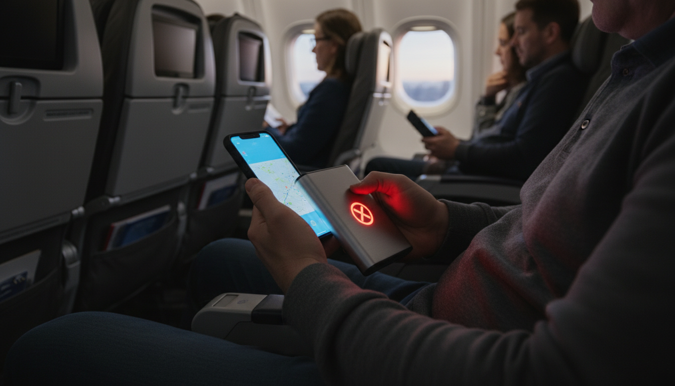 SHGM'den Yeni Karar: Uçaklarda Powerbank Şarj Etmek Resmen Yasaklandı
