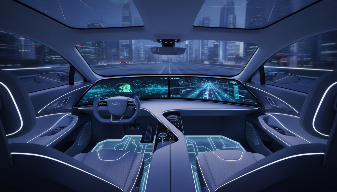 Chery ve NVIDIA'dan Otonom Sürüş ve Akıllı Kokpit İçin Stratejik Ortaklık
