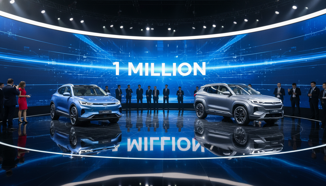 OMODA ve JAECOO'dan Tarihi Rekor: 3 Yılda 1 Milyon Satış Barajı Aşıldı