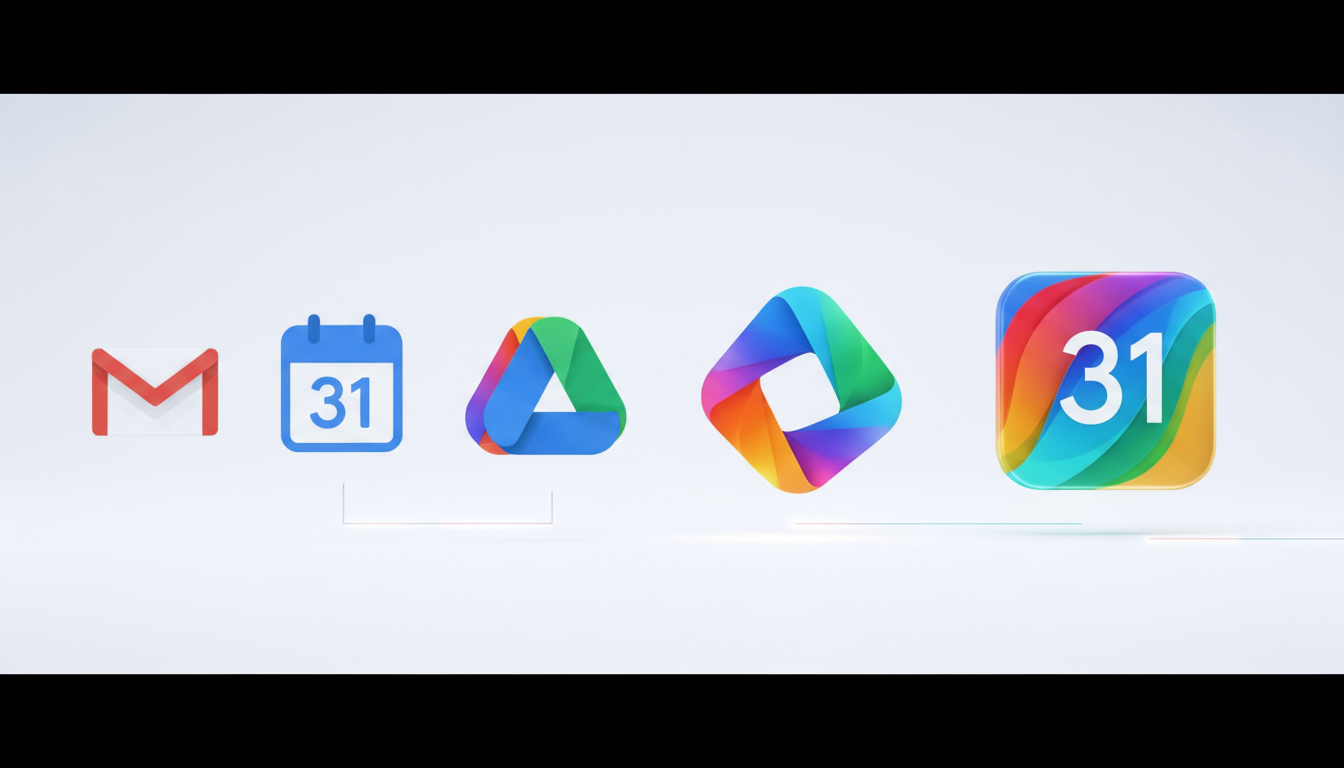 Google Workspace Uygulamalarının Logoları Yenileniyor: 13 Yeni Tasarım