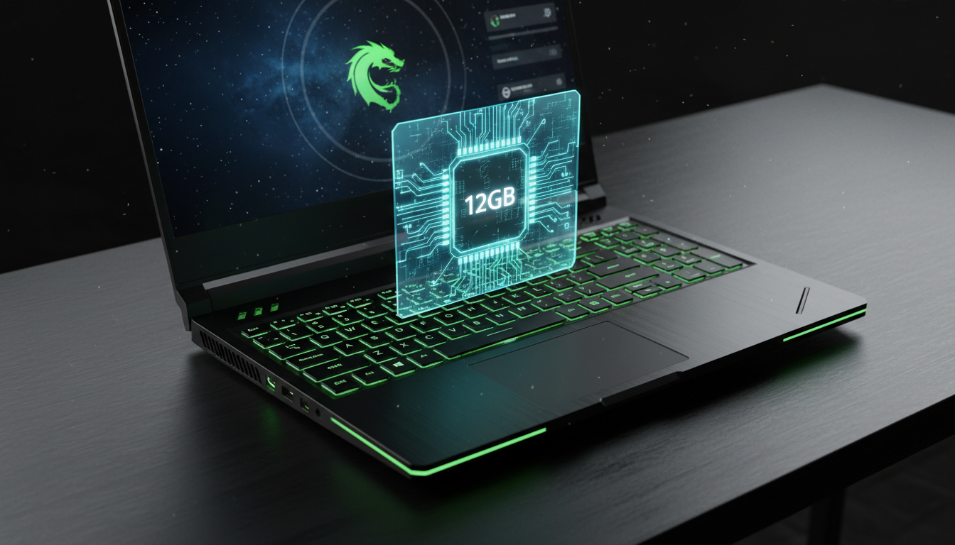 NVIDIA'dan Oyuncu Dizüstü Bilgisayarlarına 12GB VRAM'li RTX 5070 Takviyesi
