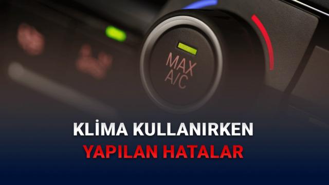 Araç Kliması Kullanırken Yapılan Hatalar ve Doğru Kullanım Yöntemleri