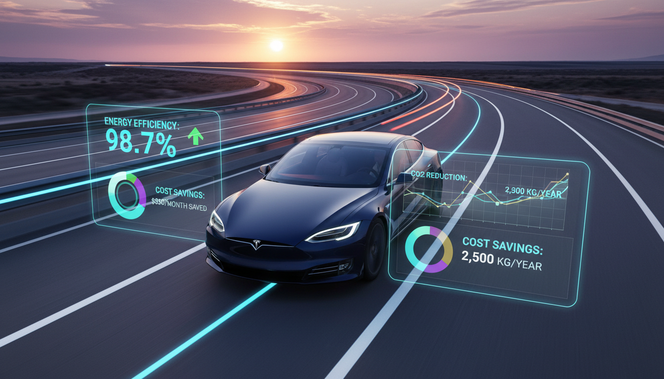 Tesla'nın Yeni Raporu: Elektrikli Araçların İşletme Maliyeti Yüzde 70 Daha Düşük