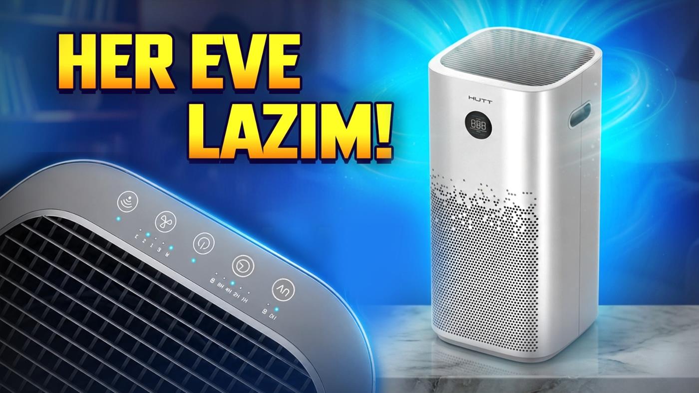 HUTT Air Purifier Pro Plus Tanıtıldı: UV-C Destekli Yeni Nesil Hava Temizleyici