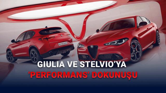 Alfa Romeo'dan Giulia ve Stelvio'ya Özel Yeni Performance Paketi