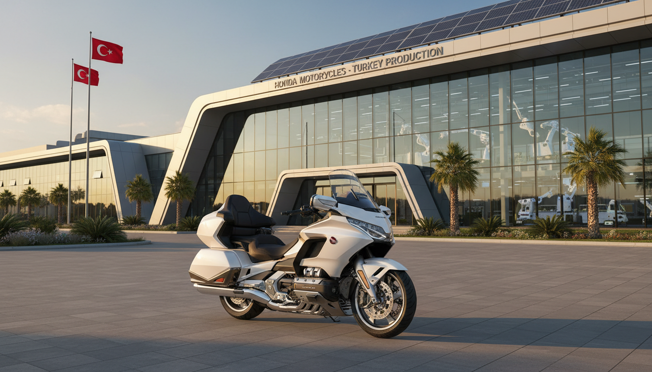 Honda Türkiye'den İzmir Fabrikası Hamlesi ve 2026 Model Gold Wing Fiyatları