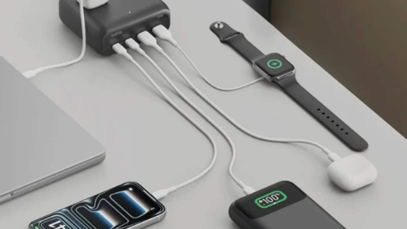 Belkin'den 7 Cihazı Aynı Anda Şarj Edebilen 2500W GaN Adaptör
