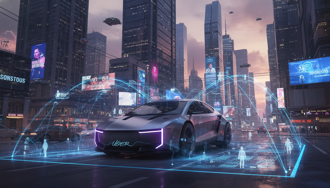 Uber, Otonom Sürüş Modellerini Eğitmek İçin Sürücülerini Devasa Bir Sensör Ağına Dönüştürüyor