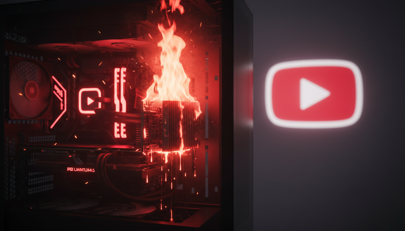 YouTube'daki Arayüz Hatası Tarayıcılarda 7 GB RAM Tüketimine Neden Oluyor