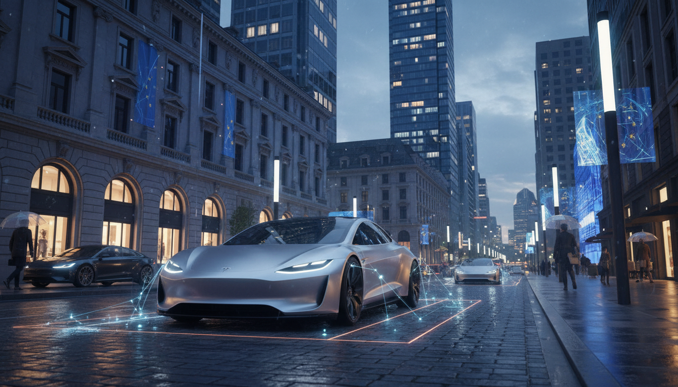 Tesla'nın FSD Teknolojisi Avrupa'da Düzenleyici Engeline Takıldı
