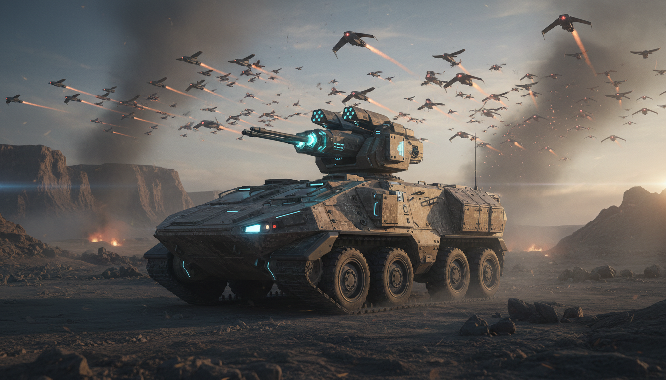 ROKETSAN ve FNSS'ten Yeni Otonom Lazer Silahı: ALKA-KAPLAN Hibrit YESS