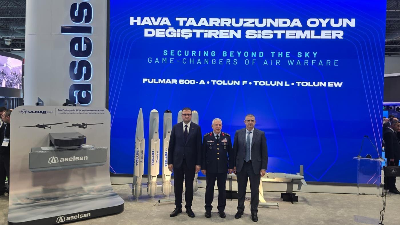 ASELSAN, SAHA Expo'da FULMAR 500A Radarı ve Yeni Nesil TOLUN Mühimmatlarını Tanıttı